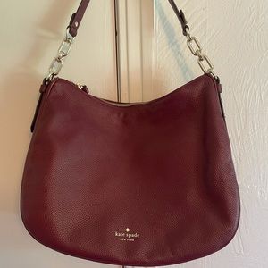 Kate Spade Burgundy Shoulder Bag